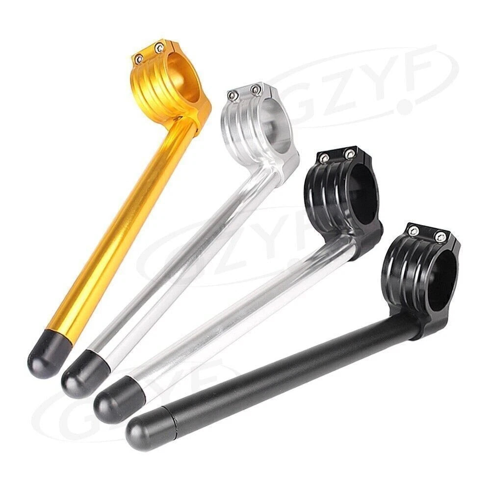 22mm & 7/8 " Fork Clip On ons Handle Bars Handlebar W/ Clamps For 36MM Fork Tube