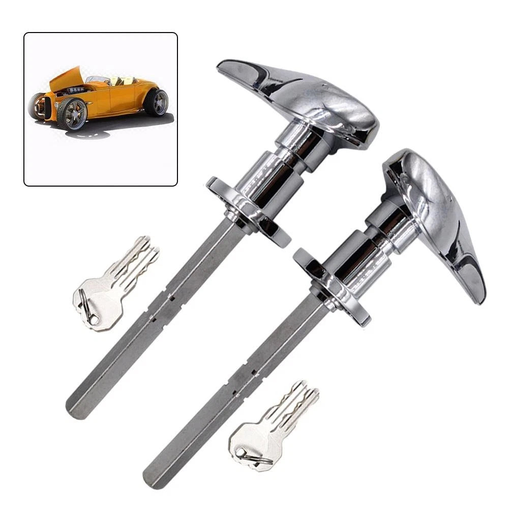 Replacement Stainless Steel Outside Locking Door Handles for Ford Coupe (1932-1934)