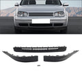 Front Bumper Spoiler Lip Valance Splitter for VW Golf MK4 (1998–2006)