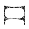 Forged Pattern Center Console Water Cup Holder Panel Cover Trim For Audi Q5 SQ5