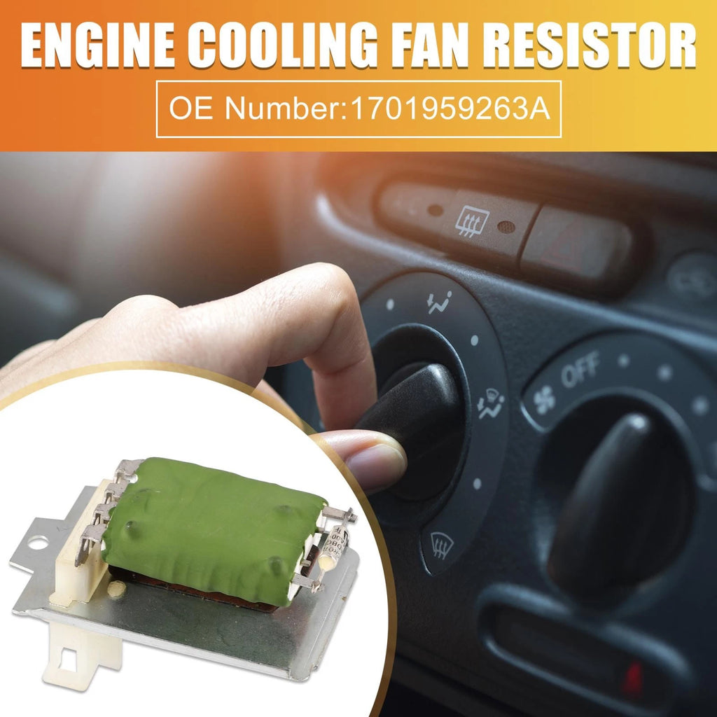 HVAC Blower Motor Resistor Replacement for Volkswagen Jetta Golf (1993–1999)
