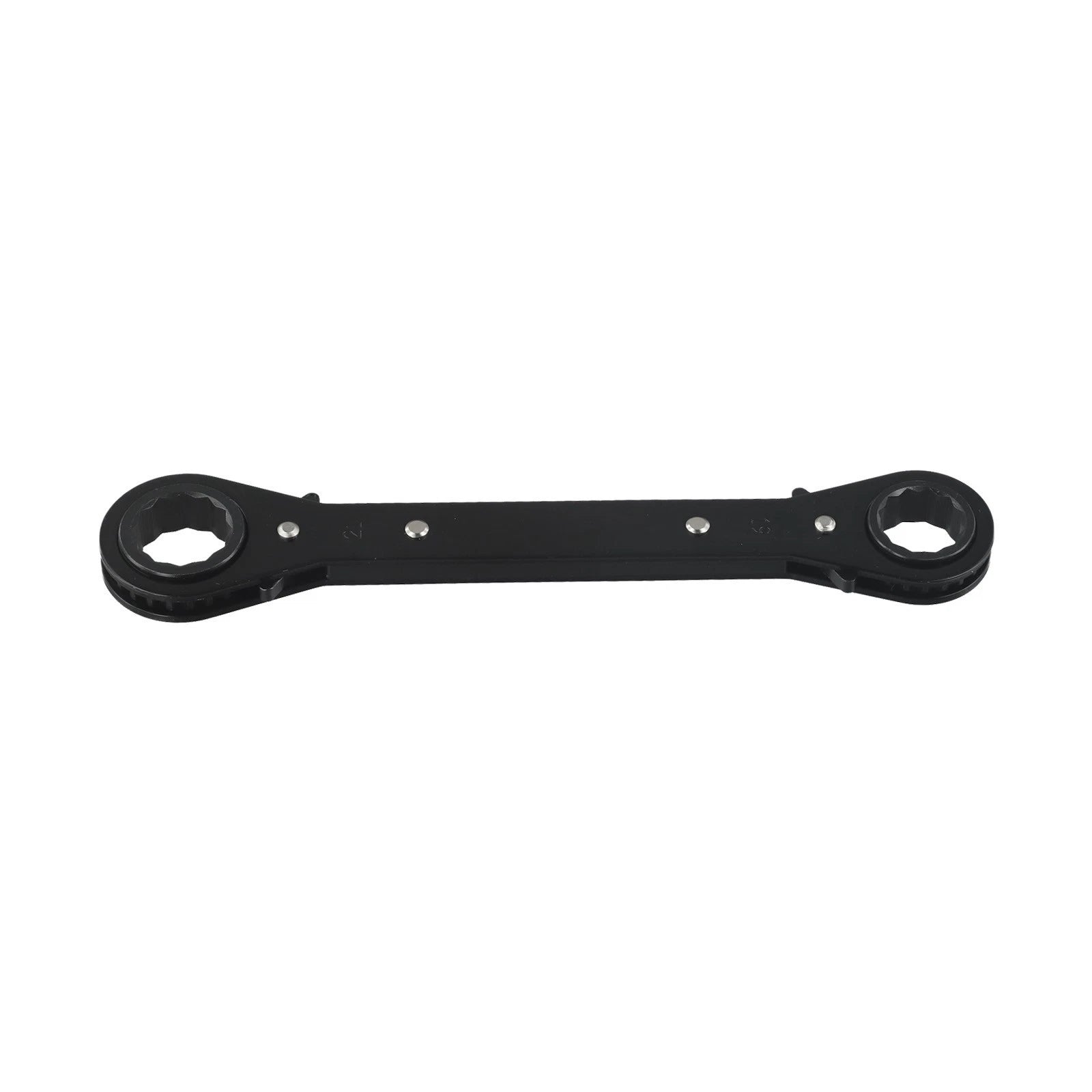 Set of 2 Double End Ratcheting Wrenches for
