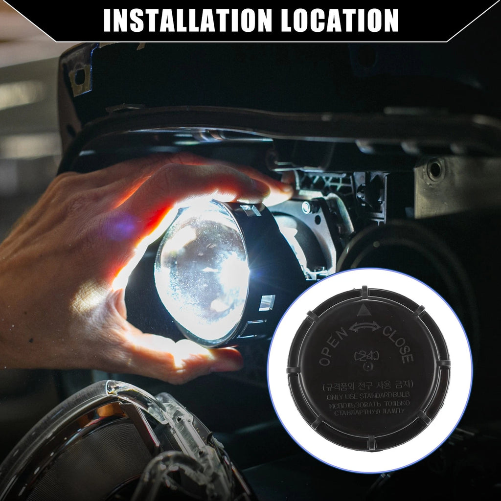 Headlight Lamp Dust Cover for Kia Optima 2011–2013