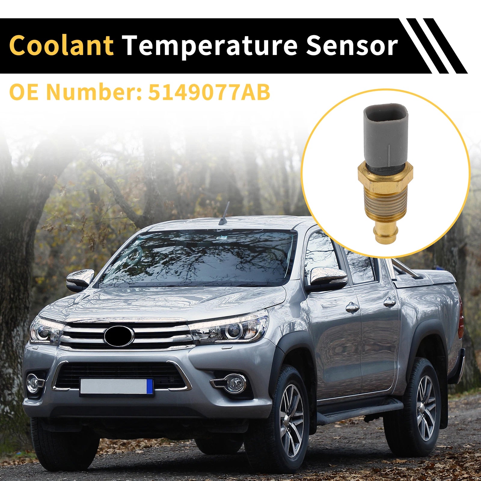 Coolant Temperature Sensor for Ram 1500 Classic (2019–2022) No. 5149077AB