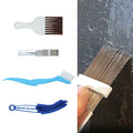 4X Fin Comb and Radiator Brush Kit for AC Cleaning