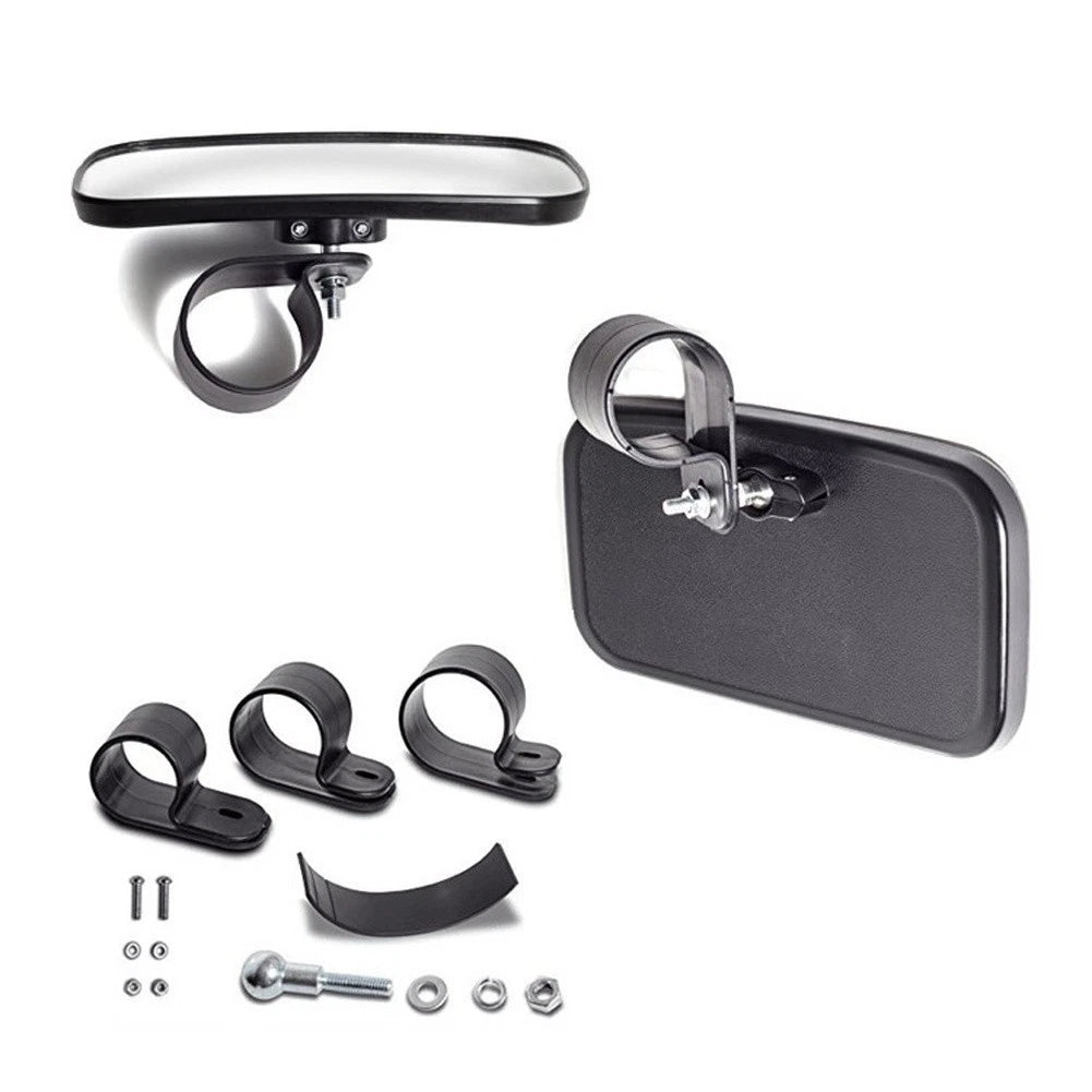 Spherical Wide Angle Rearview Mirror for UTV (1.5-2 Inch)