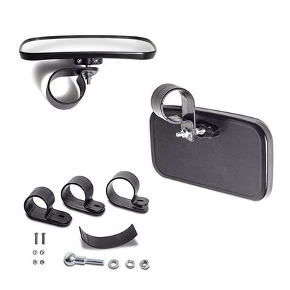 Spherical Wide Angle Rearview Mirror for UTV (1.5-2 Inch)