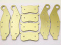 Front & Rear Brake Pads for Harley Davidson FLHTCUTG, FLRT (2014–2015)