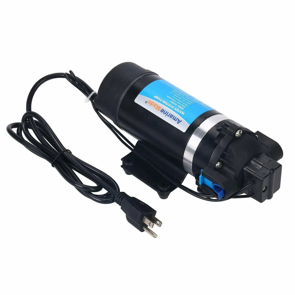Self Priming Water Pressure Pump 110V 160PSI 1.8GPM Diaphragm Pump