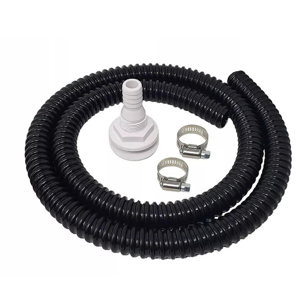 Bilge Pump Hose Set for Universal Applications (6ft, Includes Clamps & Connector)