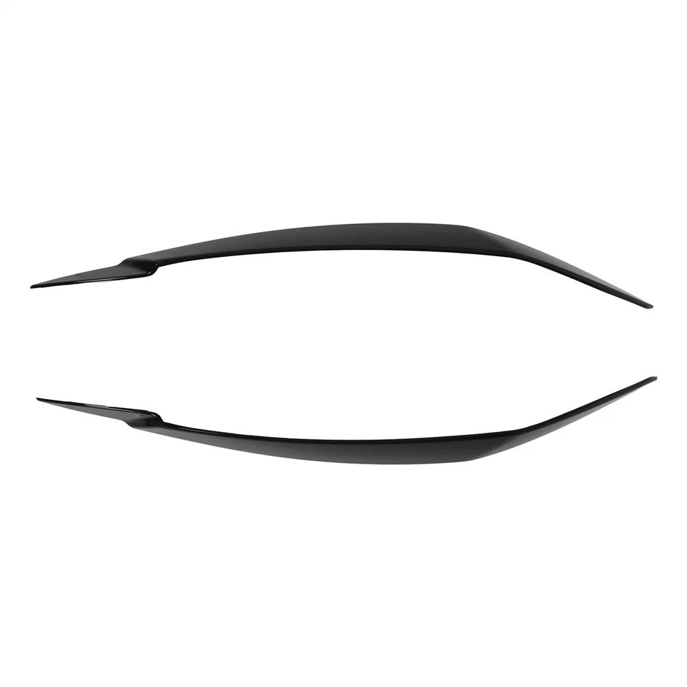 Headlight Eyelid Trim Cover Gloss Black for BMW X5 E70 (2008–2013)