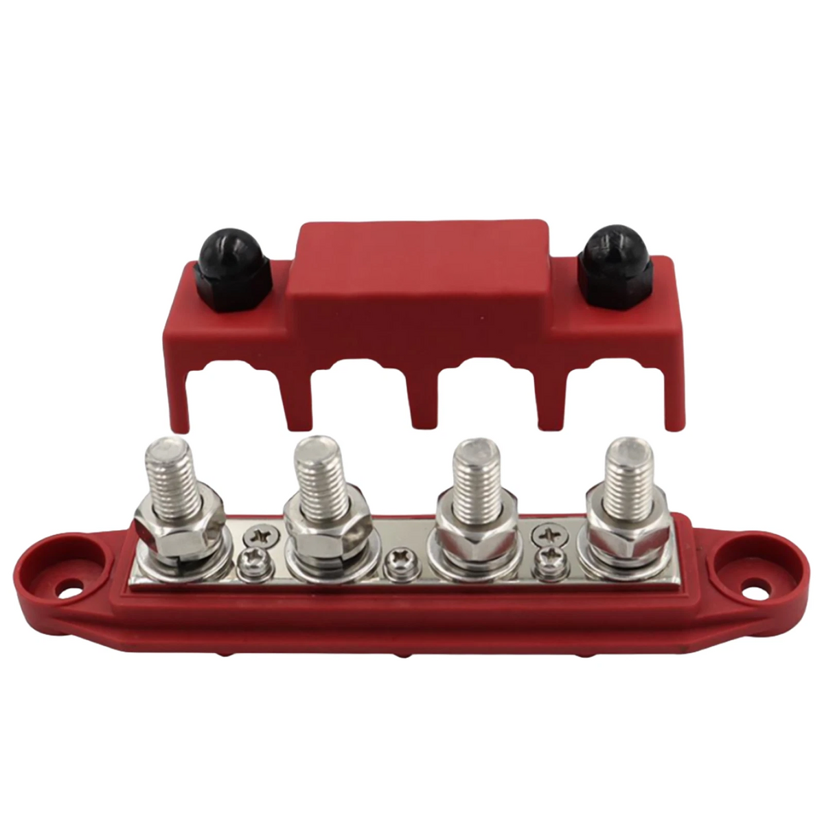 Power and Ground Distribution Block with Cover for Universal Applications (M8)