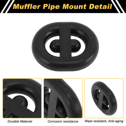 Muffler Exhaust Hanger for Buick Excelle GT (1 Pc, No.171253147, Black)