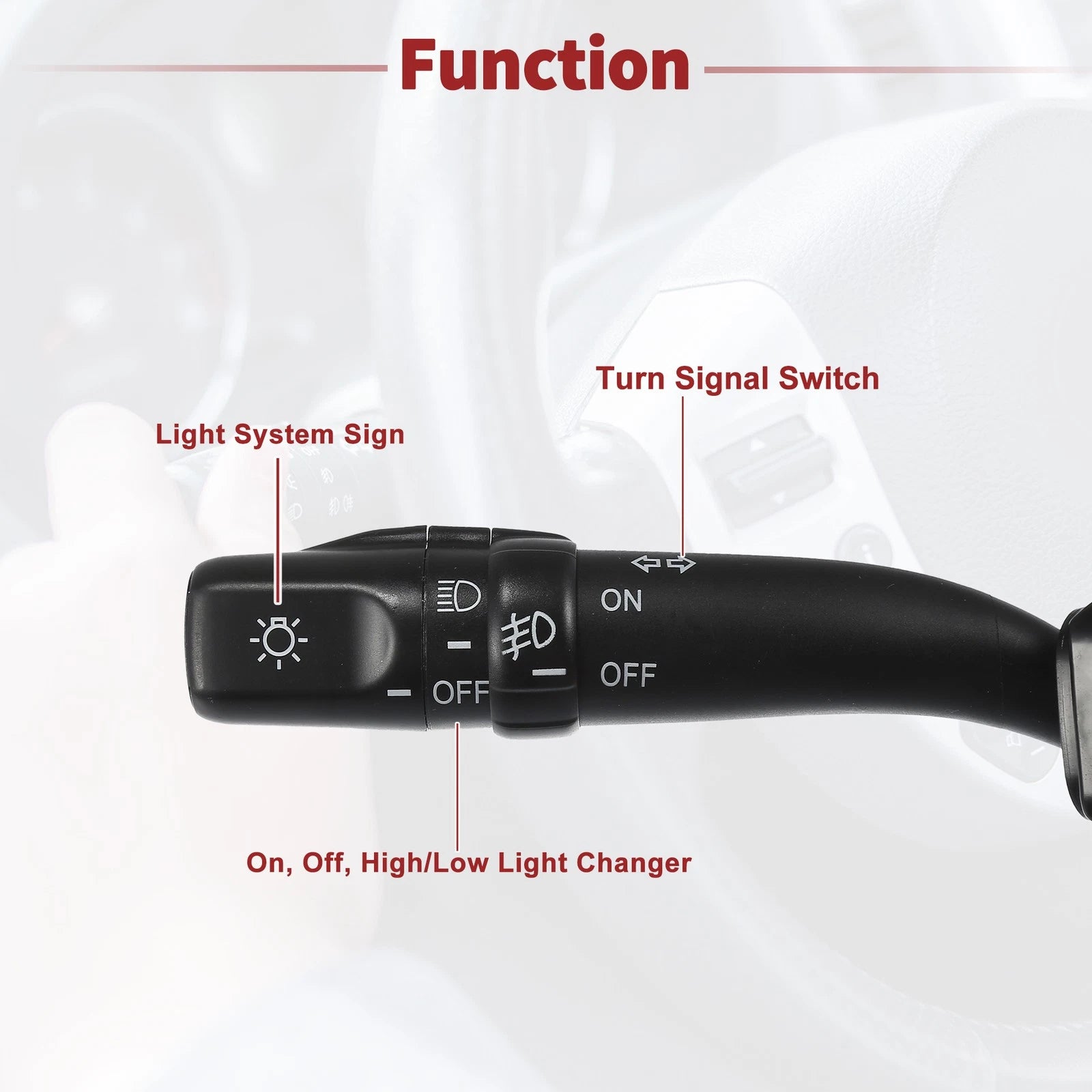 Turn Signal Switch Replacement for Toyota 4Runner 2000 Base (2000–2000)