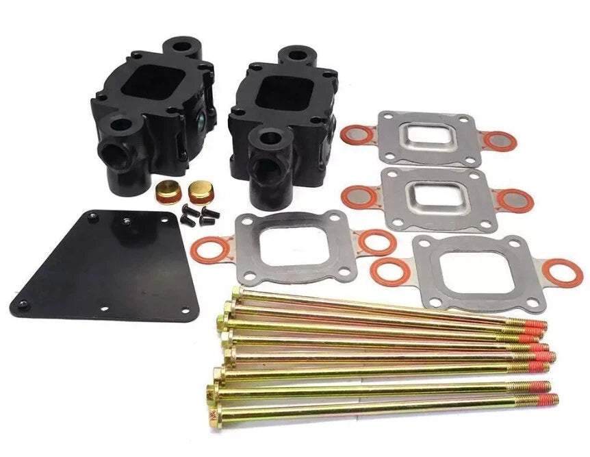 3" Mercruiser Manifold Dry Joint Closed Spacer Kit Replaces 864929A4, 18-1844K