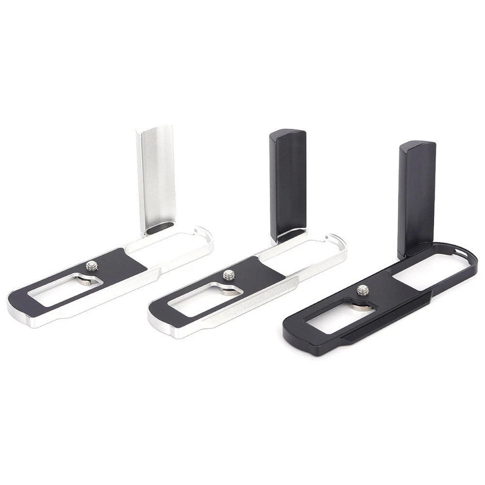 L-Plate for Panasonic L10 Camera (128.3x38x69mm) Black Silver