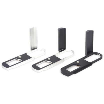 L-Plate for Panasonic L10 Camera (128.3x38x69mm) Black Silver