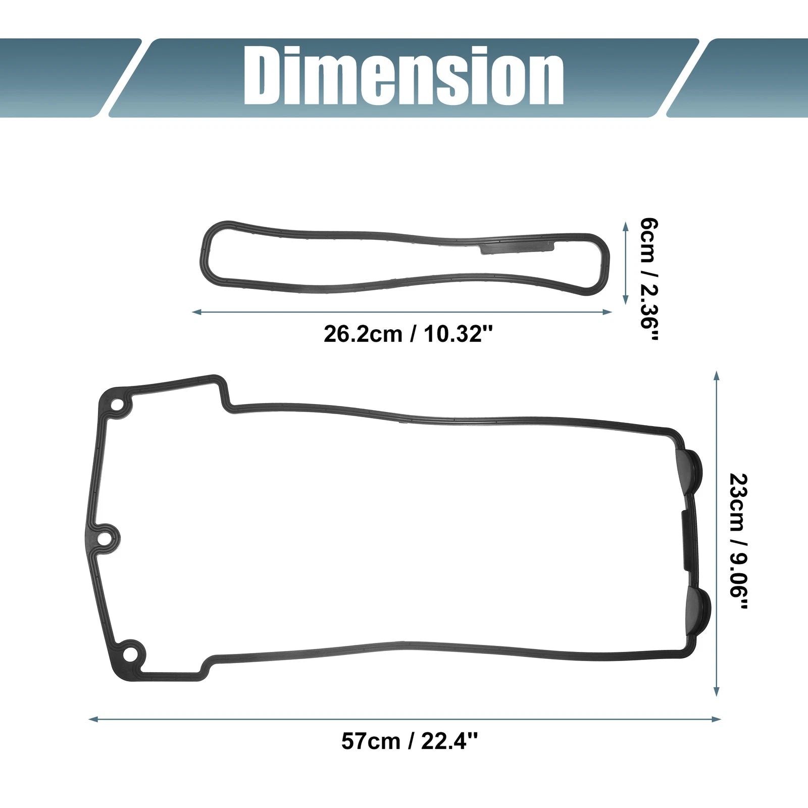 Valve Cover Gasket Replacement Set for BMW 740iL (1996–1998)