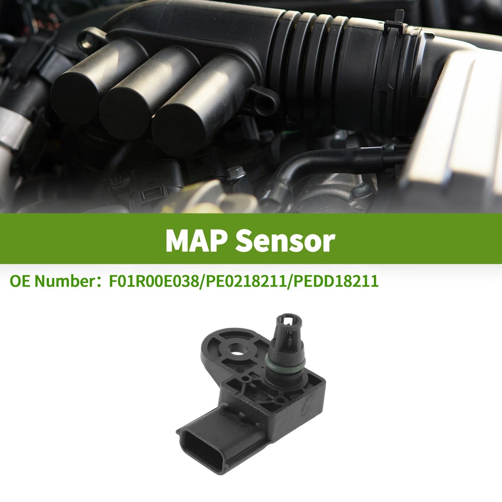 Manifold Absolute Pressure MAP Sensor OEM for Mazda MX-5 Miata (2010–2015)