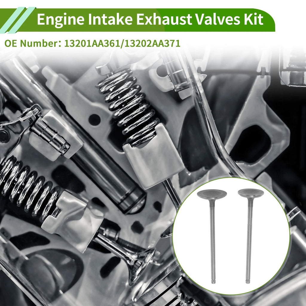 Engine Intake Exhaust Valves Kit for Subaru Outback 2.5 (2010–2014)