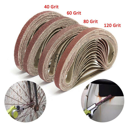 Power Sanding Belts for File Sander (330mm x 10mm)