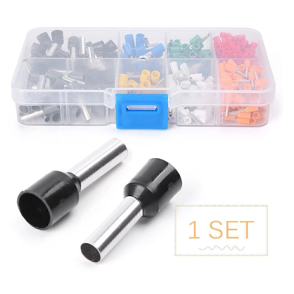400PCS Multicolour Wire Ferrule Copper Crimp Connector Kit