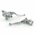 Skull Reservoir Brake Clutch Levers for Kawasaki Vulcan 800 1500 1600 (1996–2009)