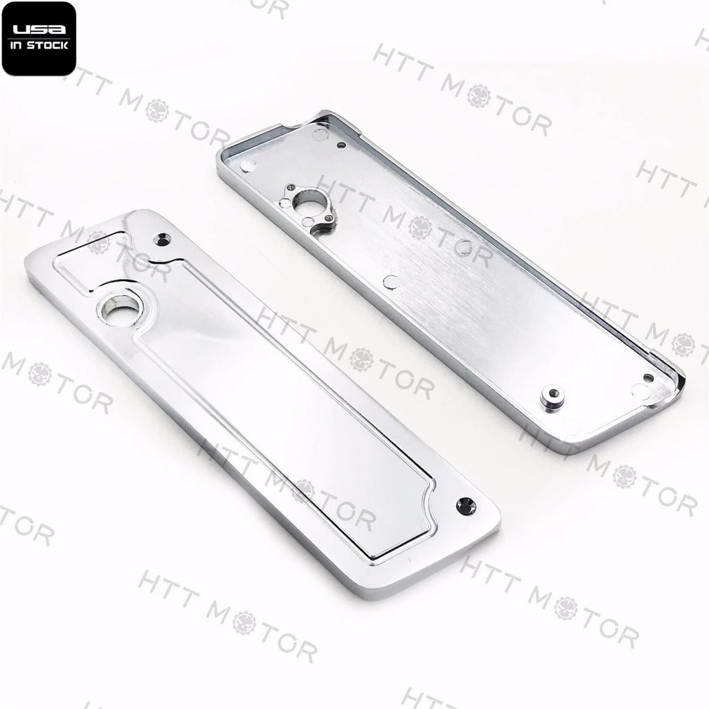 Saddlebag Latch Covers for Harley Hard Touring (2014–2023) - Chrome