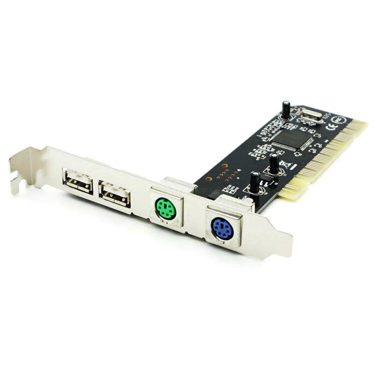 PCI to PS2 USB 2.0 Adapter Card for PC Keyboard Mouse