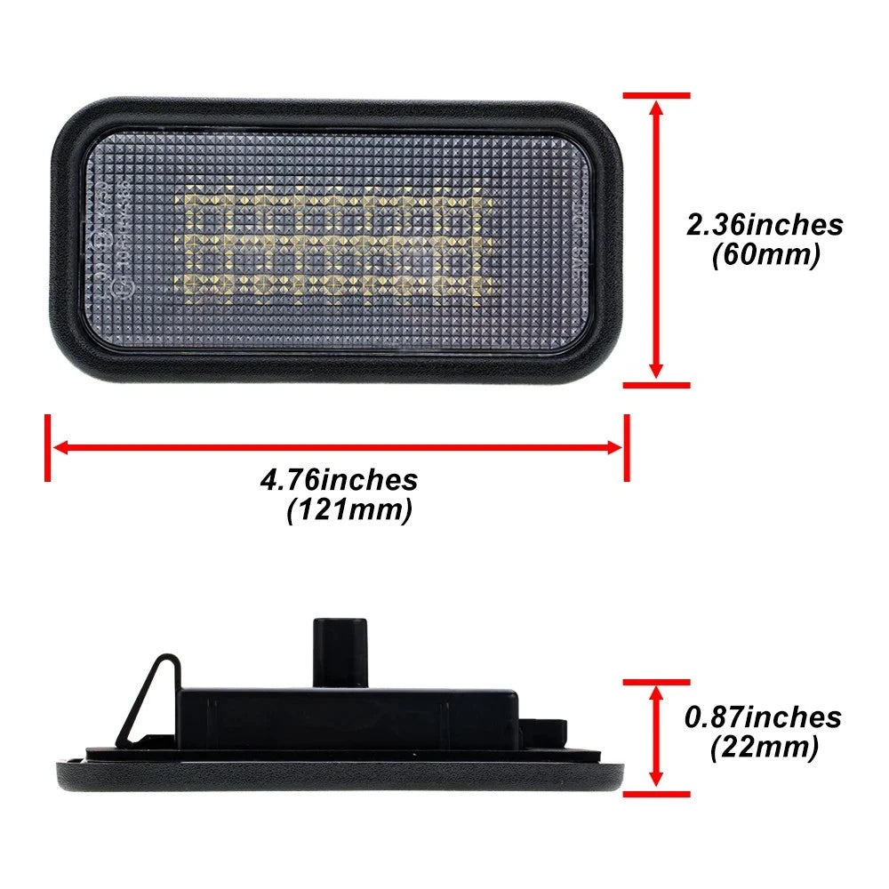 2X SMD LED Truck Bed Cargo Light for Chevrolet Silverado 1500 (2019–2025) 84396982
