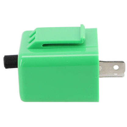 Adjustable Light Relay for Motorcycle LED Turn Signal Indicator 2 Pin
