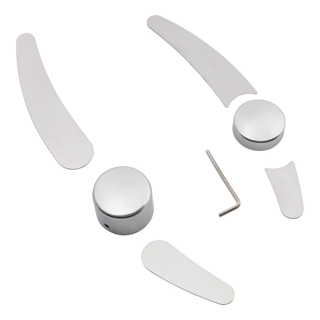 Frame Insert & Pivot Bolt Covers for Harley Softail Fat Boy (2000–2007)