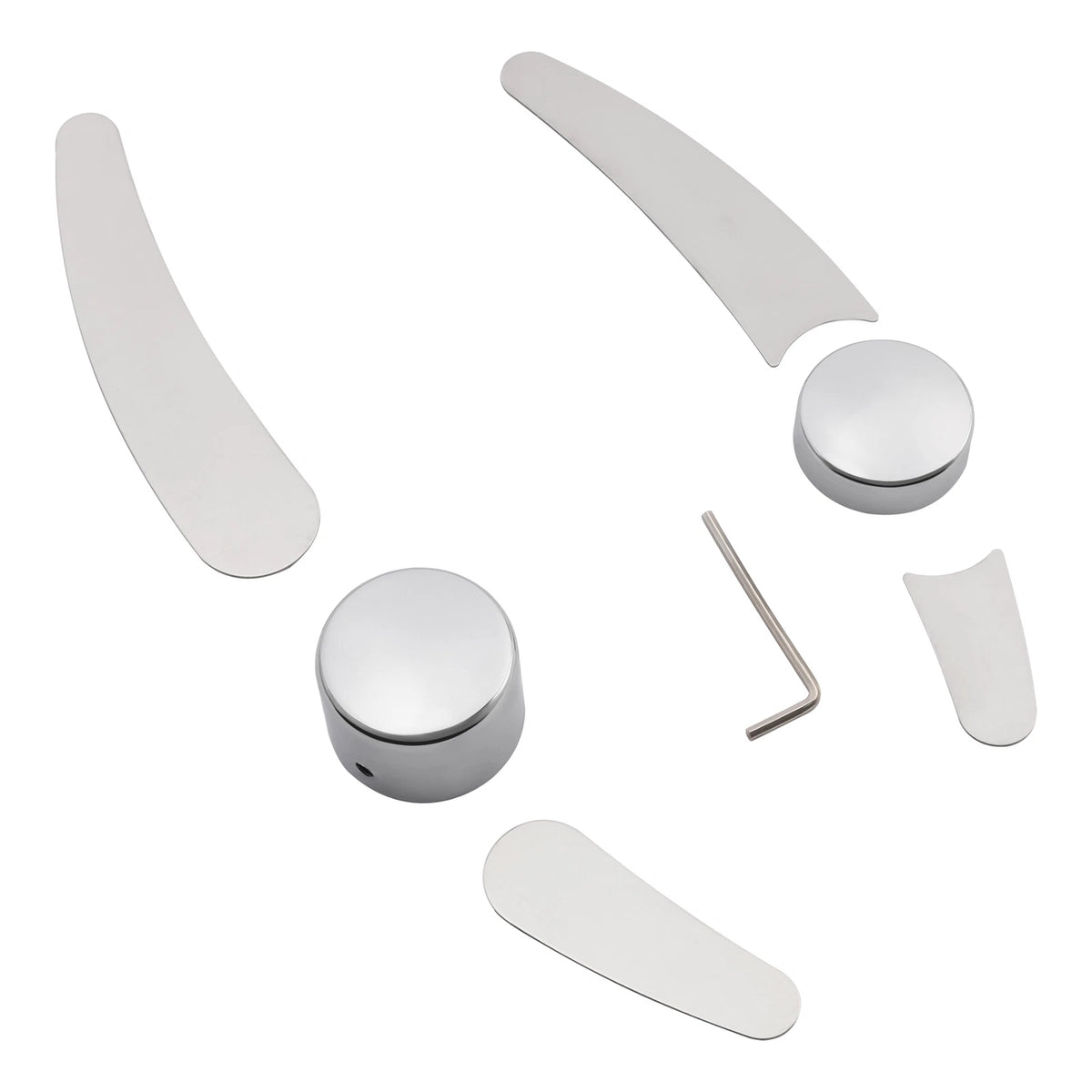 Frame Insert & Pivot Bolt Covers for Harley Softail Fat Boy (2000–2007)