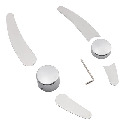 Frame Insert & Pivot Bolt Covers for Harley Softail Fat Boy (2000–2007)