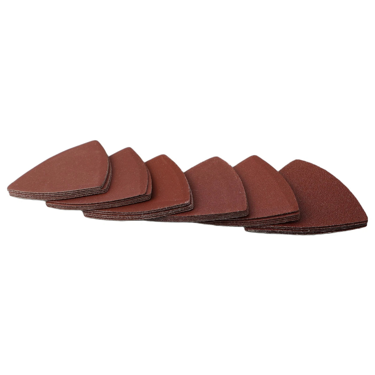 Set of 4 Triangle Sanding Discs 80x80x80mm 120 180 240 320 Grit