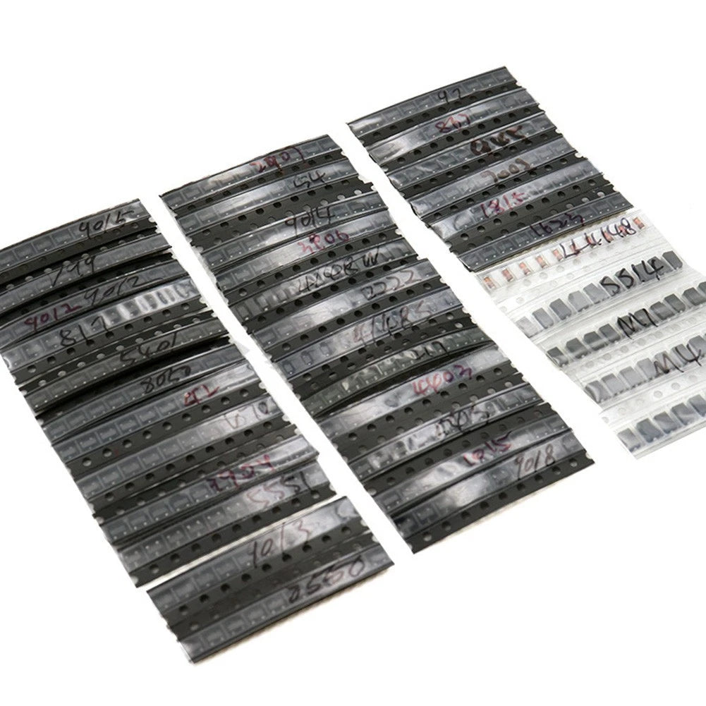 350PCS SMD Transistor and Diode Kit for Audio and Power Use