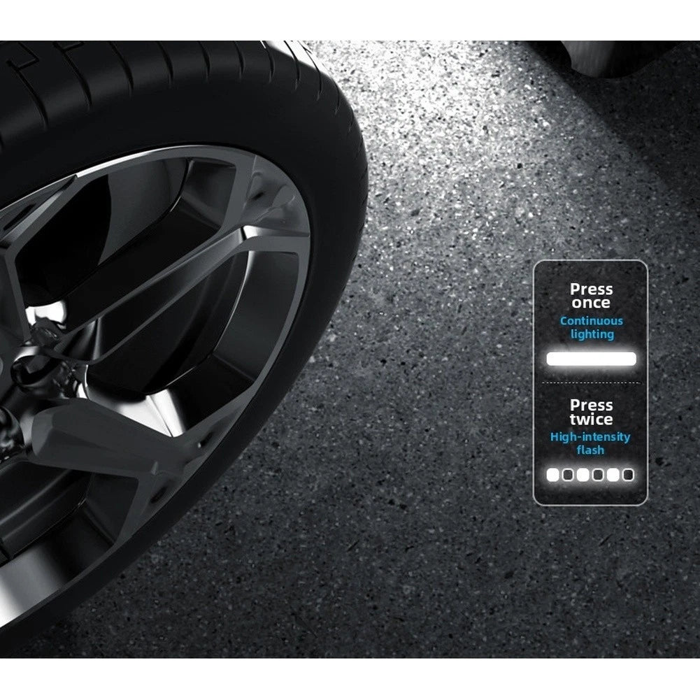 Rechargeable Wireless Car Tire Inflator with Digital Screen and USB Charging