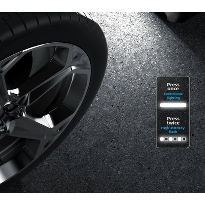 Rechargeable Wireless Car Tire Inflator with Digital Screen and USB Charging