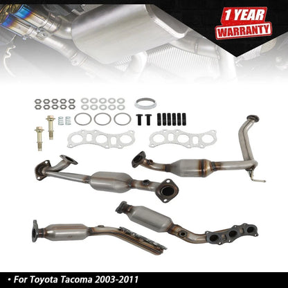 Front Catalytic Converters for Toyota Tacoma 4Runner 4.0L V6 (2003–2011)