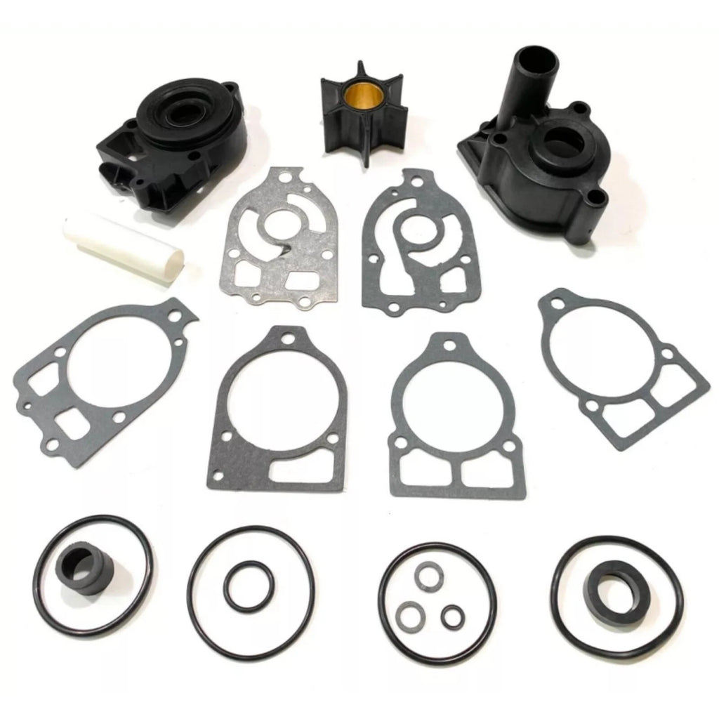 Water Pump Impeller Kit w/ Housing & Base for Mercury (18-3320, 46-96148A5, 46-42579A4)