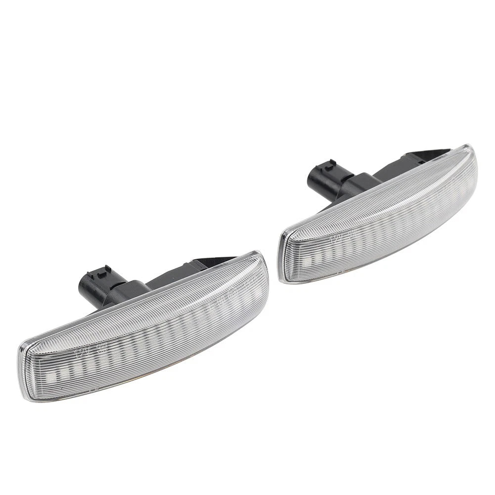 Amber LED Side Marker Lights for Range Rover Sport Discovery LR3 LR4 LR2 (2006–2013)