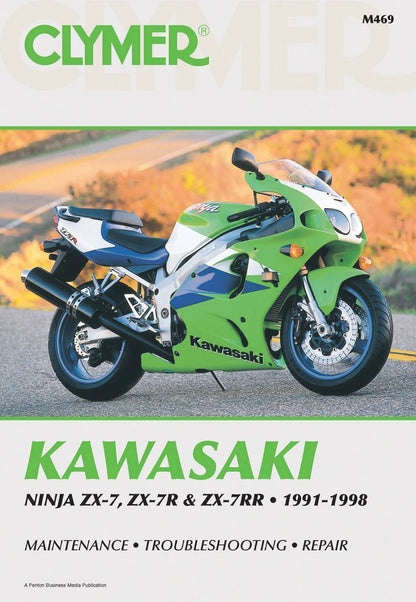 Clymer Manual for Kawasaki ZX & Ninja (1991–1998)