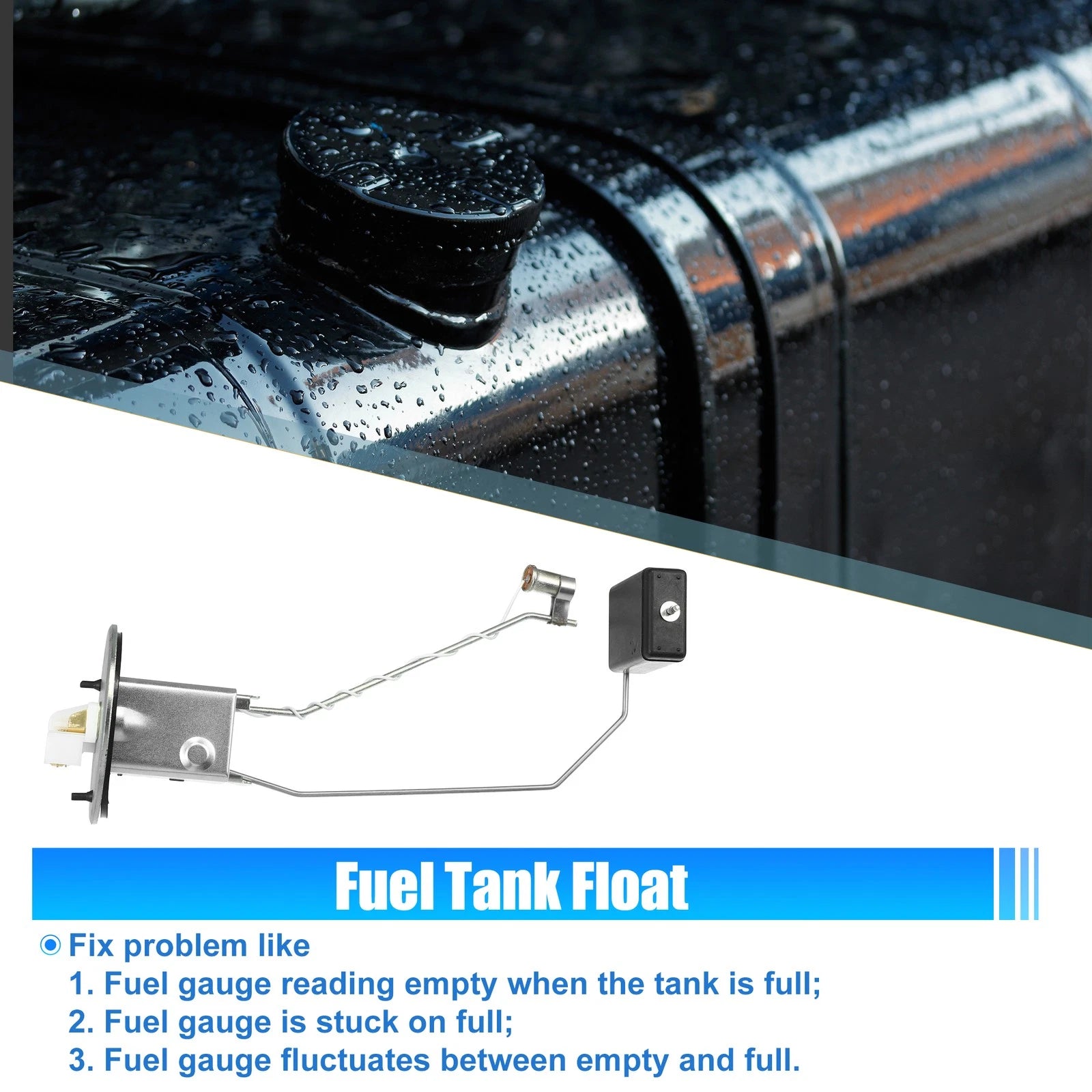 Fuel Tank Float Gauge Sending Unit Replacement for Toyota Corolla (1979–1987)