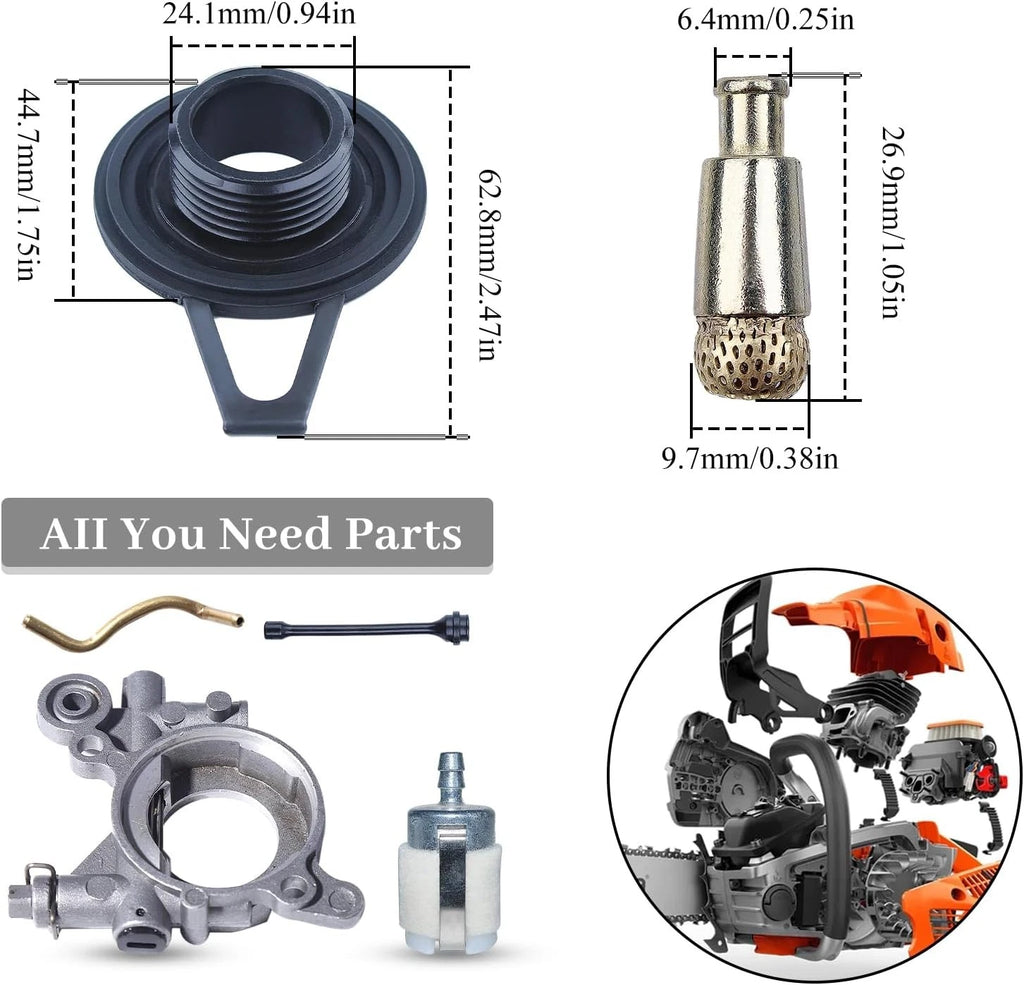Fuel Filter Pump Kit for Chainsaw (Heavy Use)