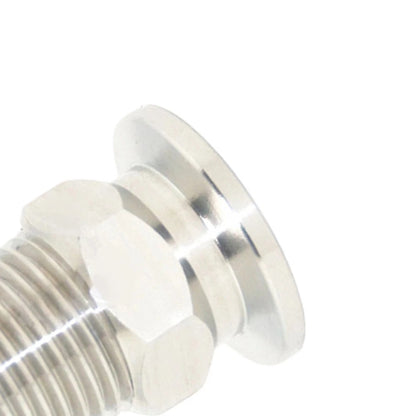 Stainless Steel BSPT Male Thread Adapter for Industrial Vacuum Lines