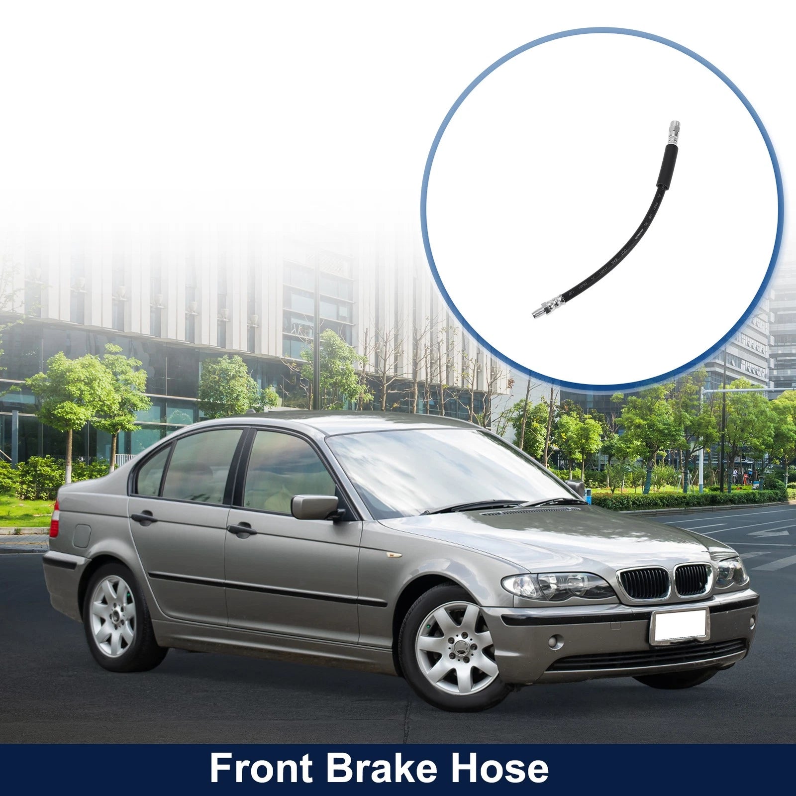 Front Brake Hose Replacement for BMW 318i (1984–1992)