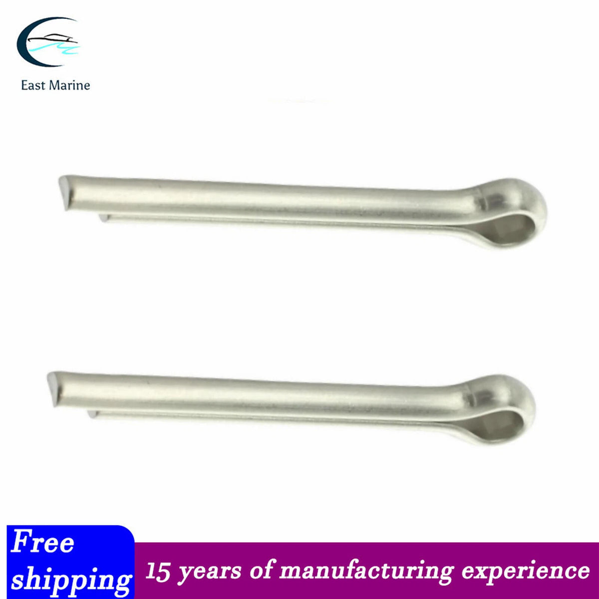 2PCS Yamaha Outboard Lower Drive Cotter Pin 91490 - 40030