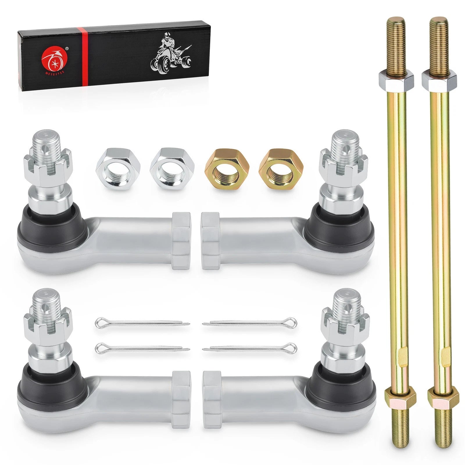 Tie Rod End Kit for Honda Rancher 420 2x4 TRX420TE TRX420TM (2007–2013)