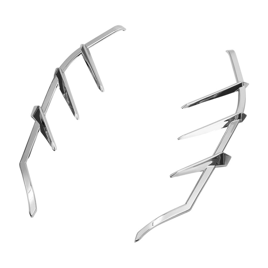 Chrome Mid-Frame Deflectors Trims for Harley Touring Electra Glide (2009–2023)