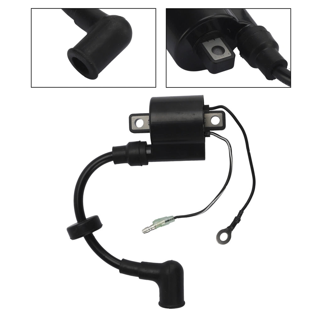 Ignition Coil for Yamaha 25HP 25J ETOS/L 30HP 30D MHS/L MS/LH (1990–2023)
